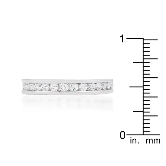 Channel Set Eternity Band