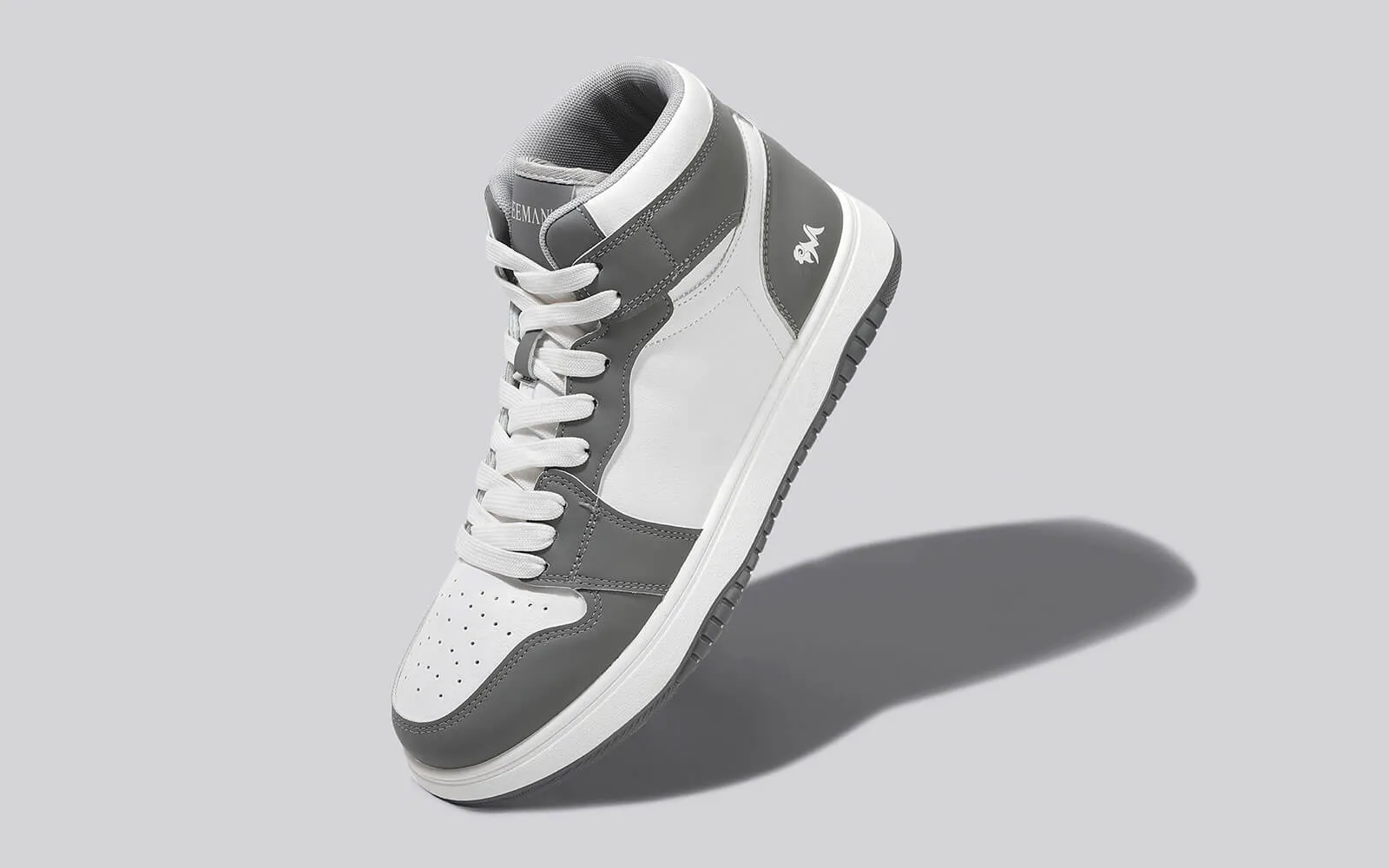 Character High Top : Grey-White