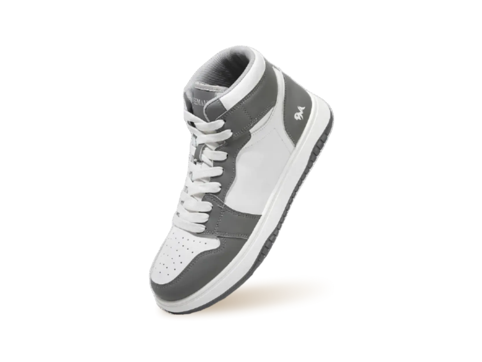 Character High Top : Grey-White