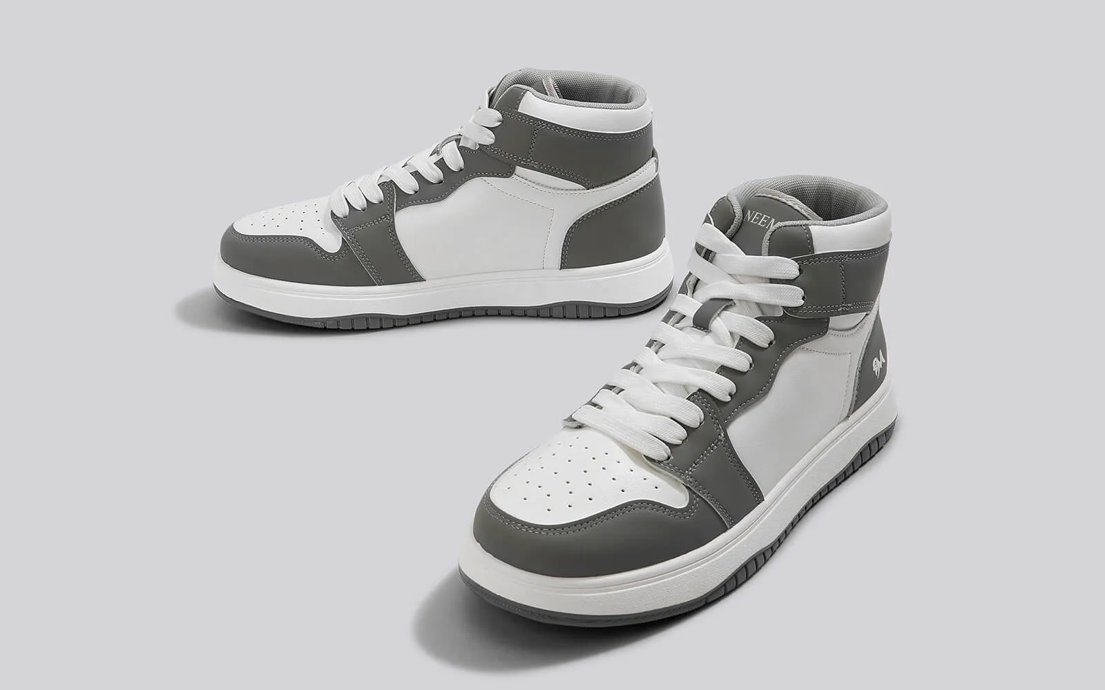 Character High Top : Grey-White