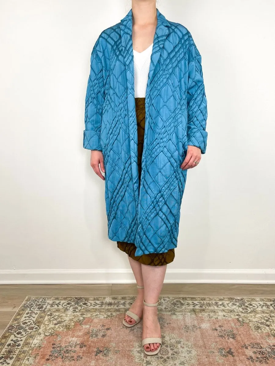 Coat in Himmelblau