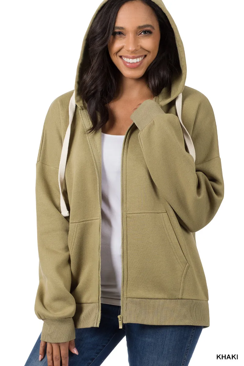 Comfort Zone Hooded Sweat Jacket