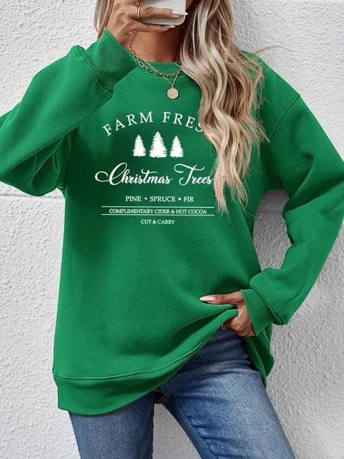 Cozy Oversized Polyester Round Neck Sweatshirt for Ultimate Comfort