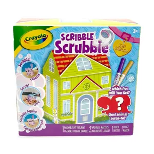 Crayola Scribble Scrubbie Mystery Pet Playhouse