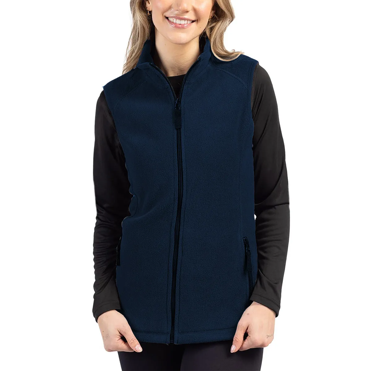 Cutter & Buck Clique Summit Performance Fleece Full Zip Women's Vest