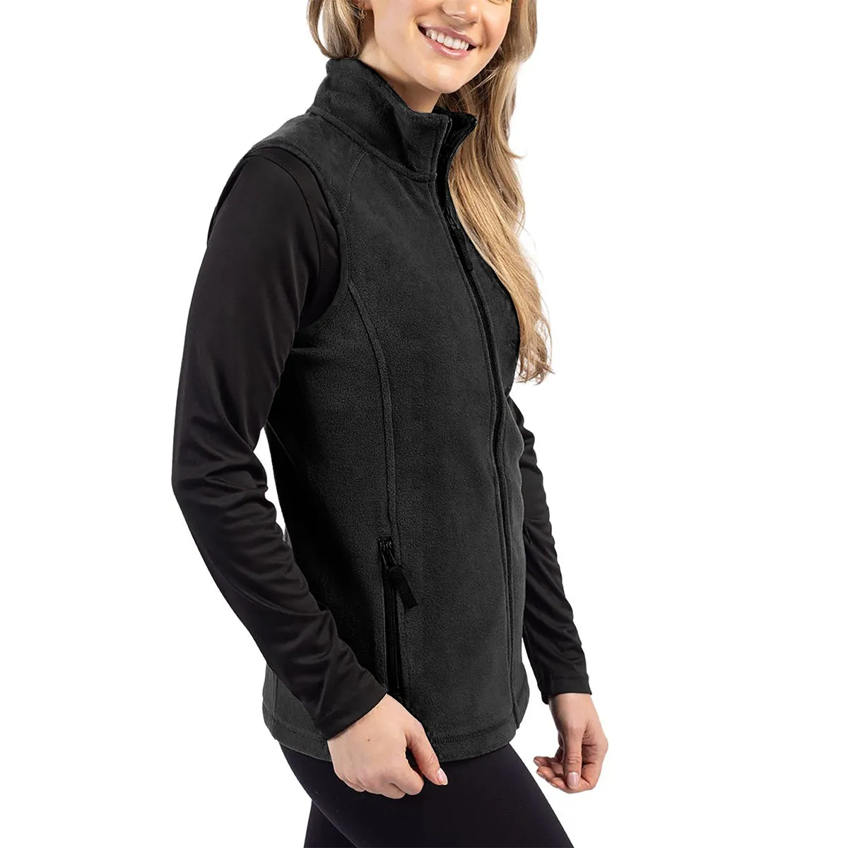 Cutter & Buck Clique Summit Performance Fleece Full Zip Women's Vest