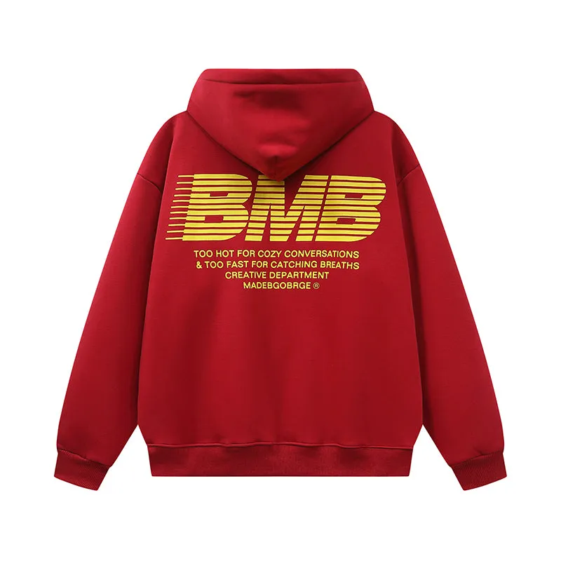 Faire Echo velvet BMB hoodie