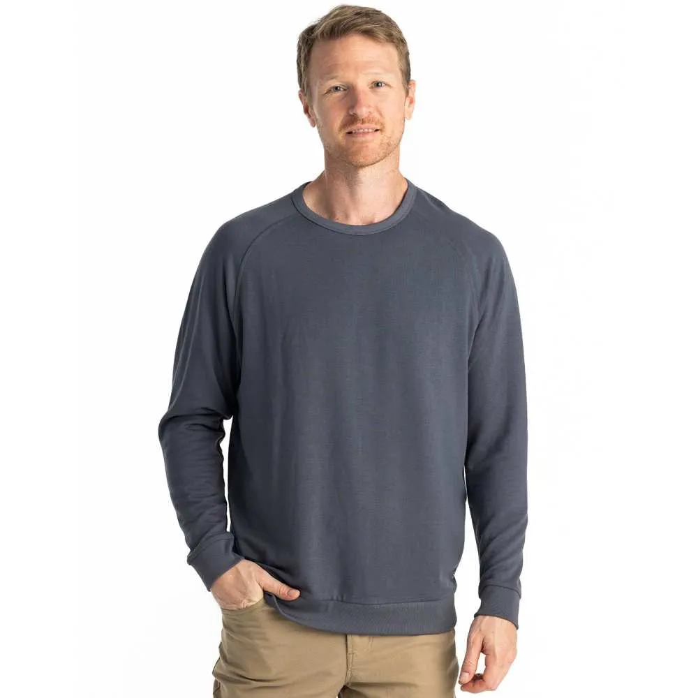 Free Fly Men's Bamboo Lightweight Fleece Crew