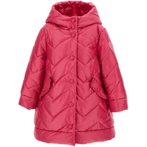 Girls Pink Quilted Jacket