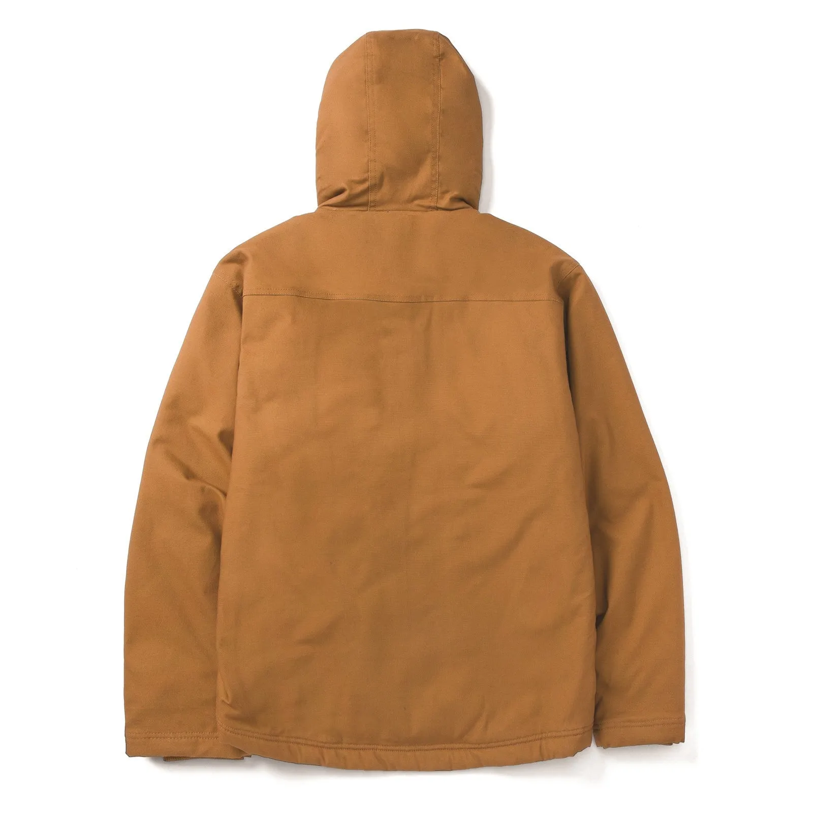 Hooded Sherpa Lined Jacket  Bronze