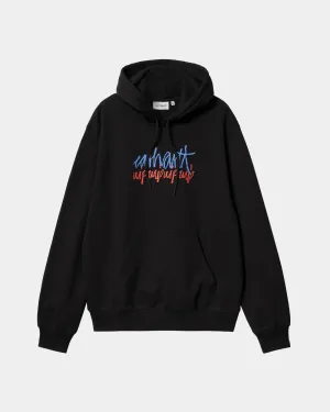 Hooded Stereo Sweatshirt | Black