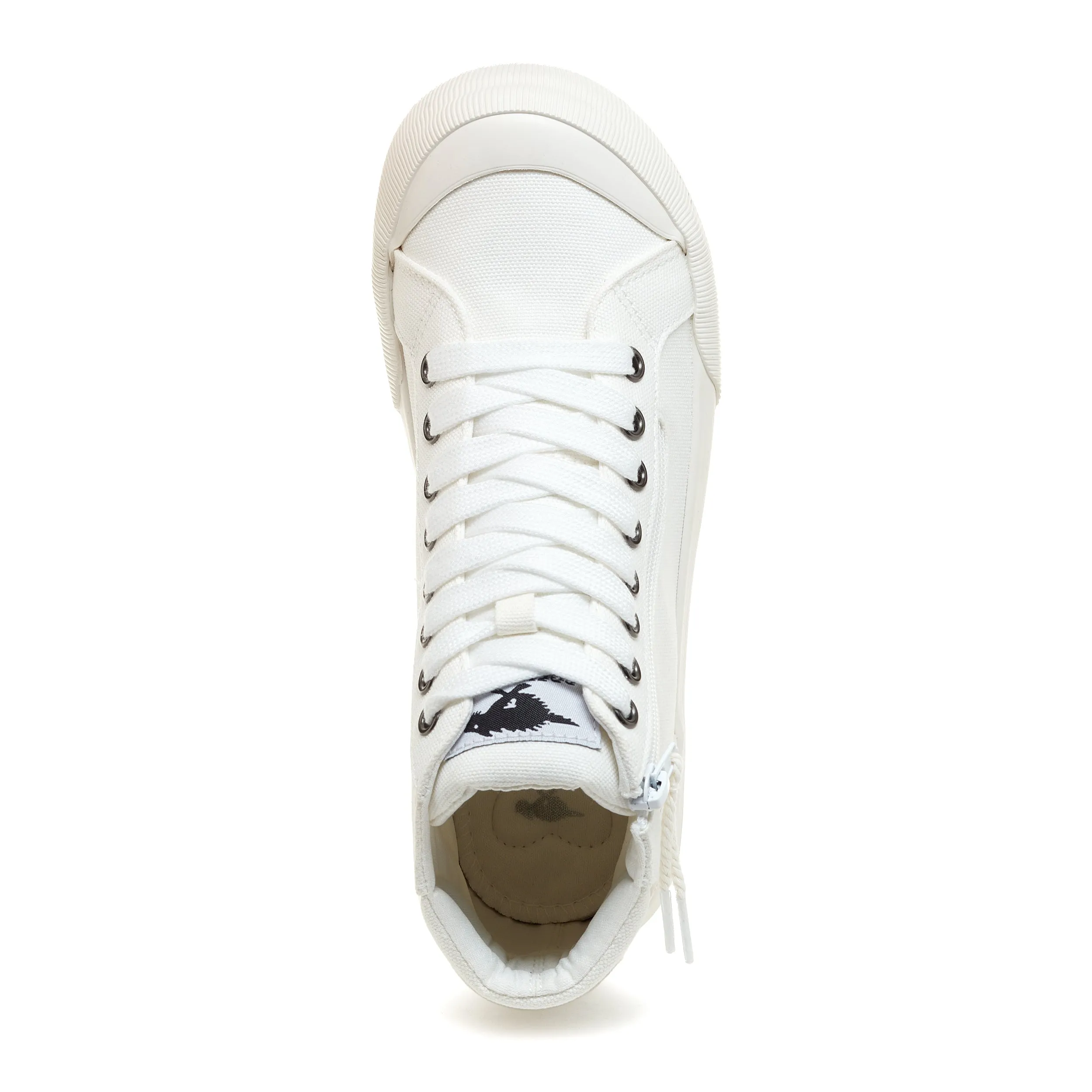 Jazzin All White High Top Sneaker