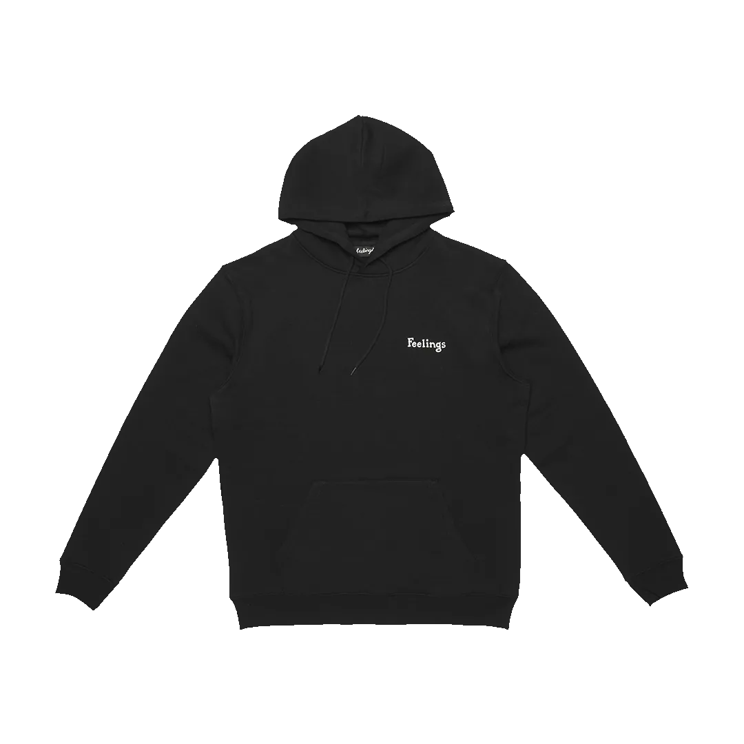 Layered Hoodie Black