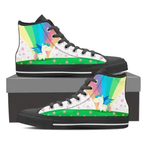 LITTLE UNICORN HIGH-TOP SHOES MENS - FREE SHIPPING WORLDWIDE