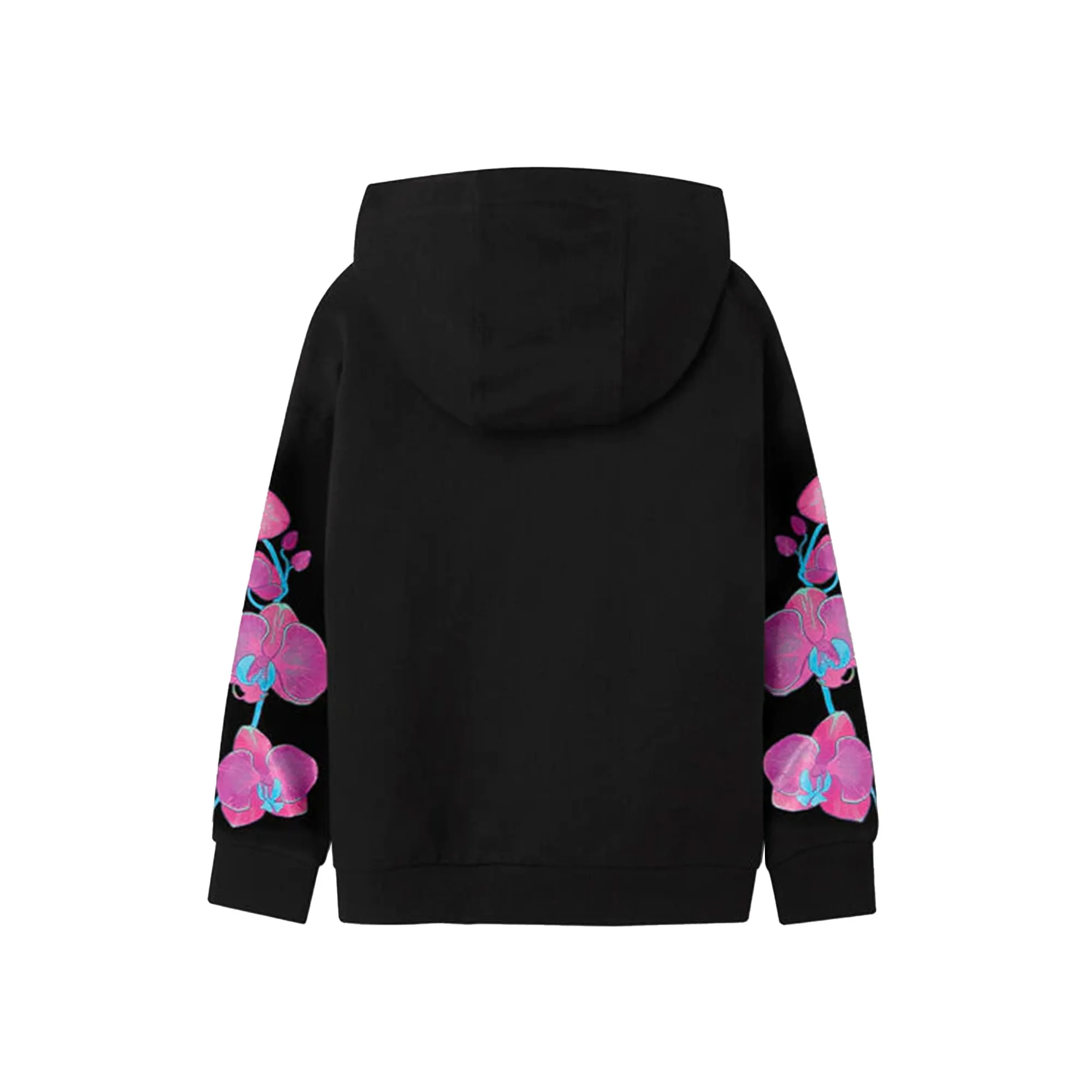 Logo Orchid Print Sweatshirt