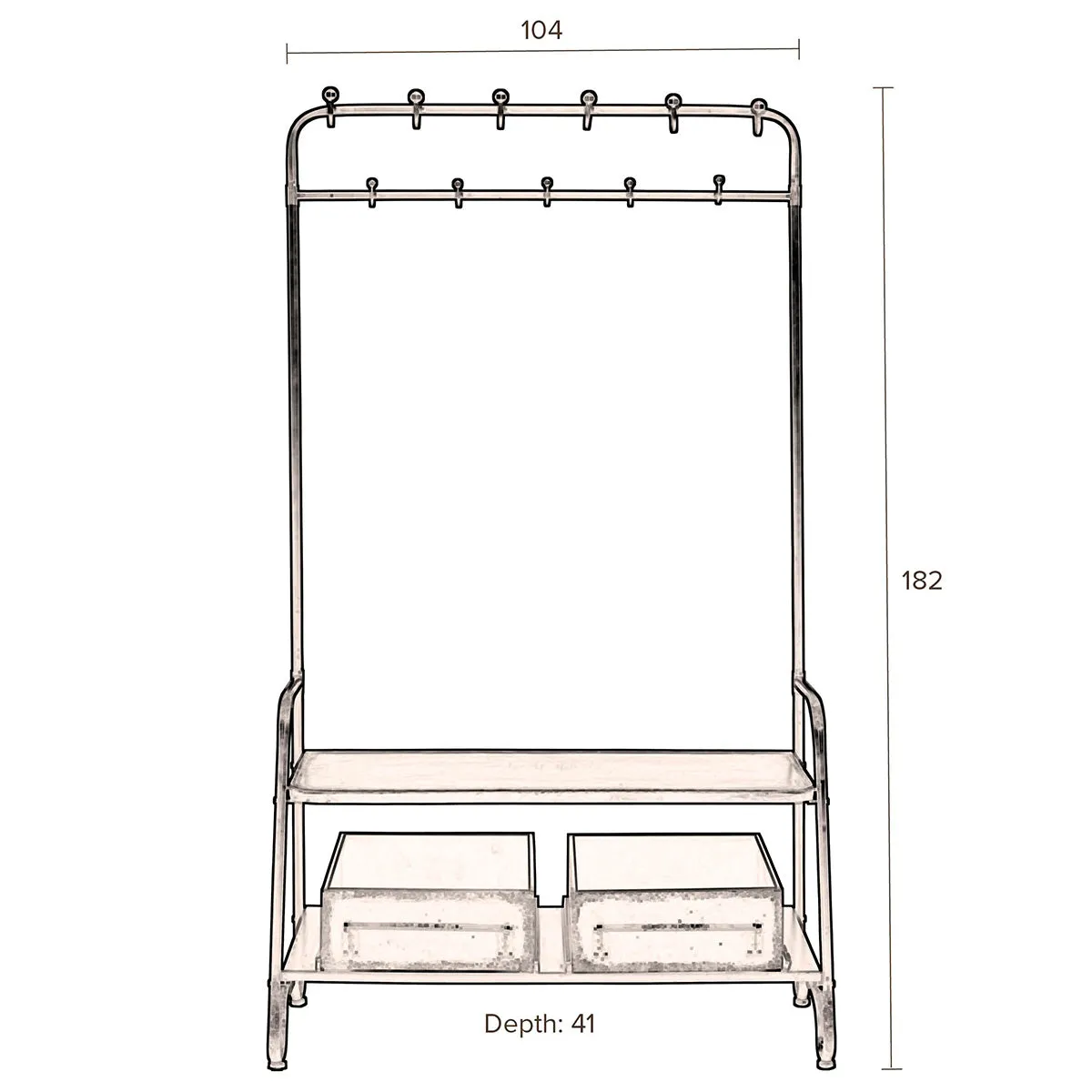 Lucius Coat Rack