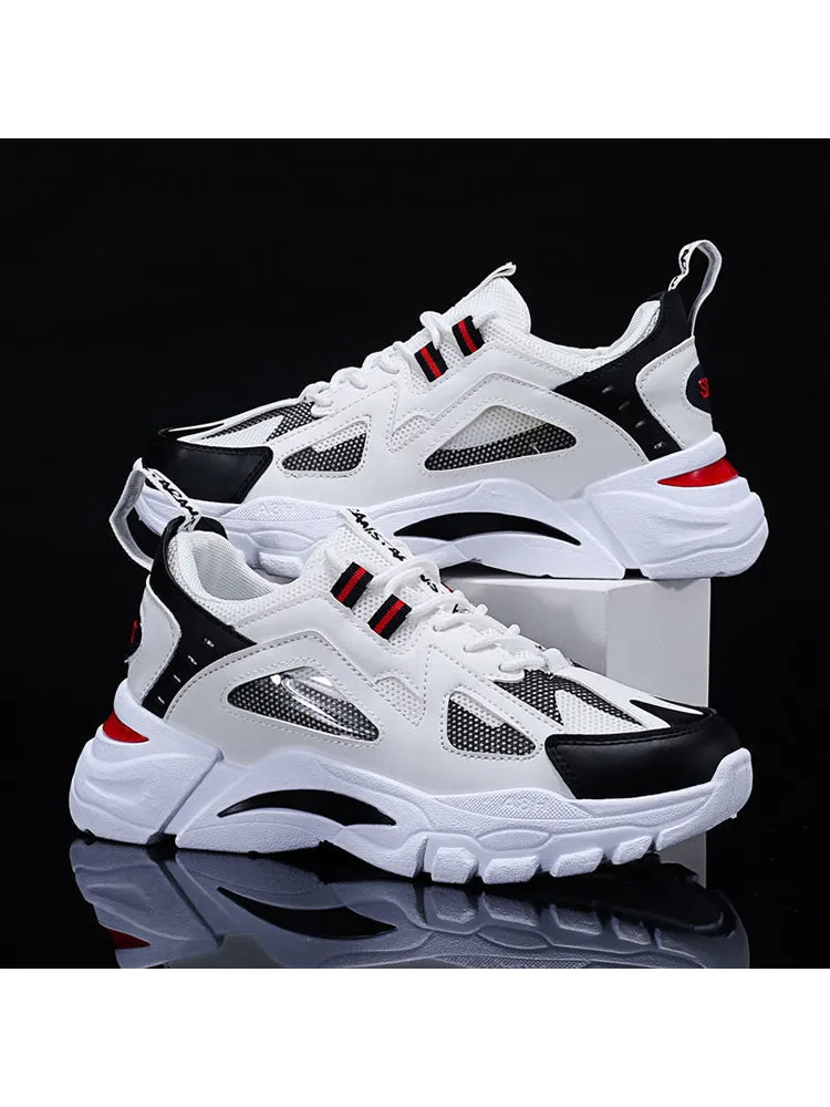 Men'S Fashionable Thick-Bottomed Sports Trainers