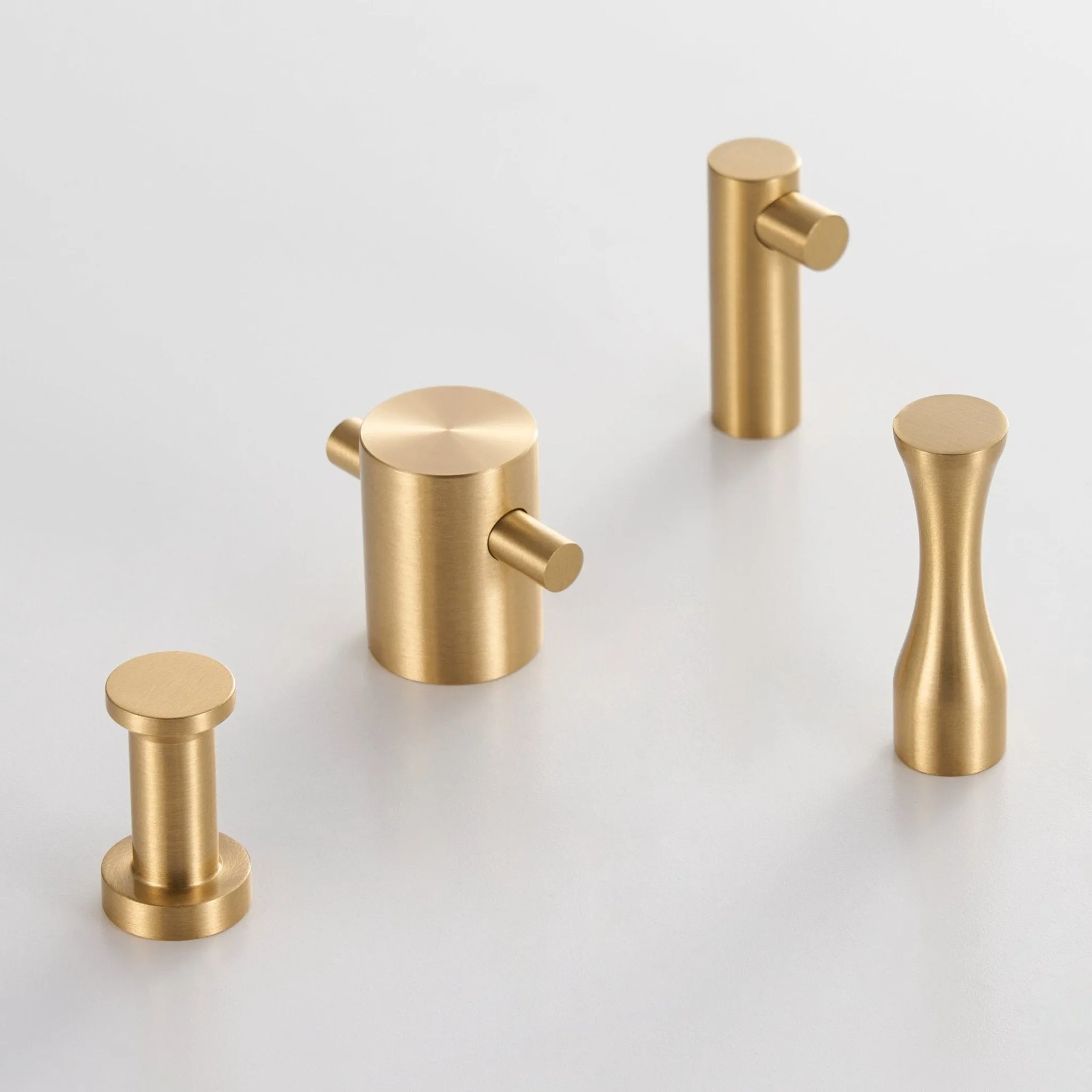 MODULA Brass Wall Hooks