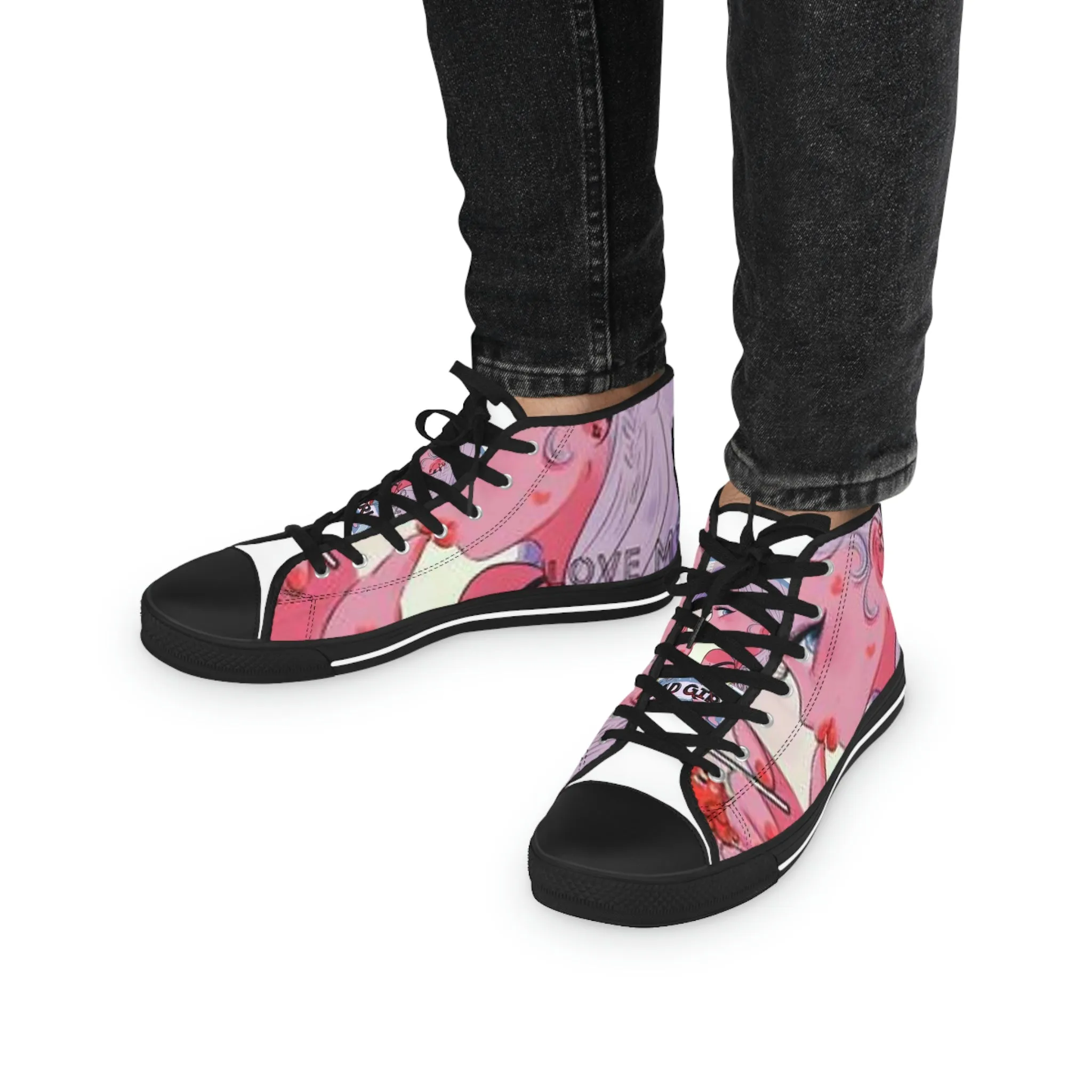 MyDreamMyTee Men's High Top Sneakers