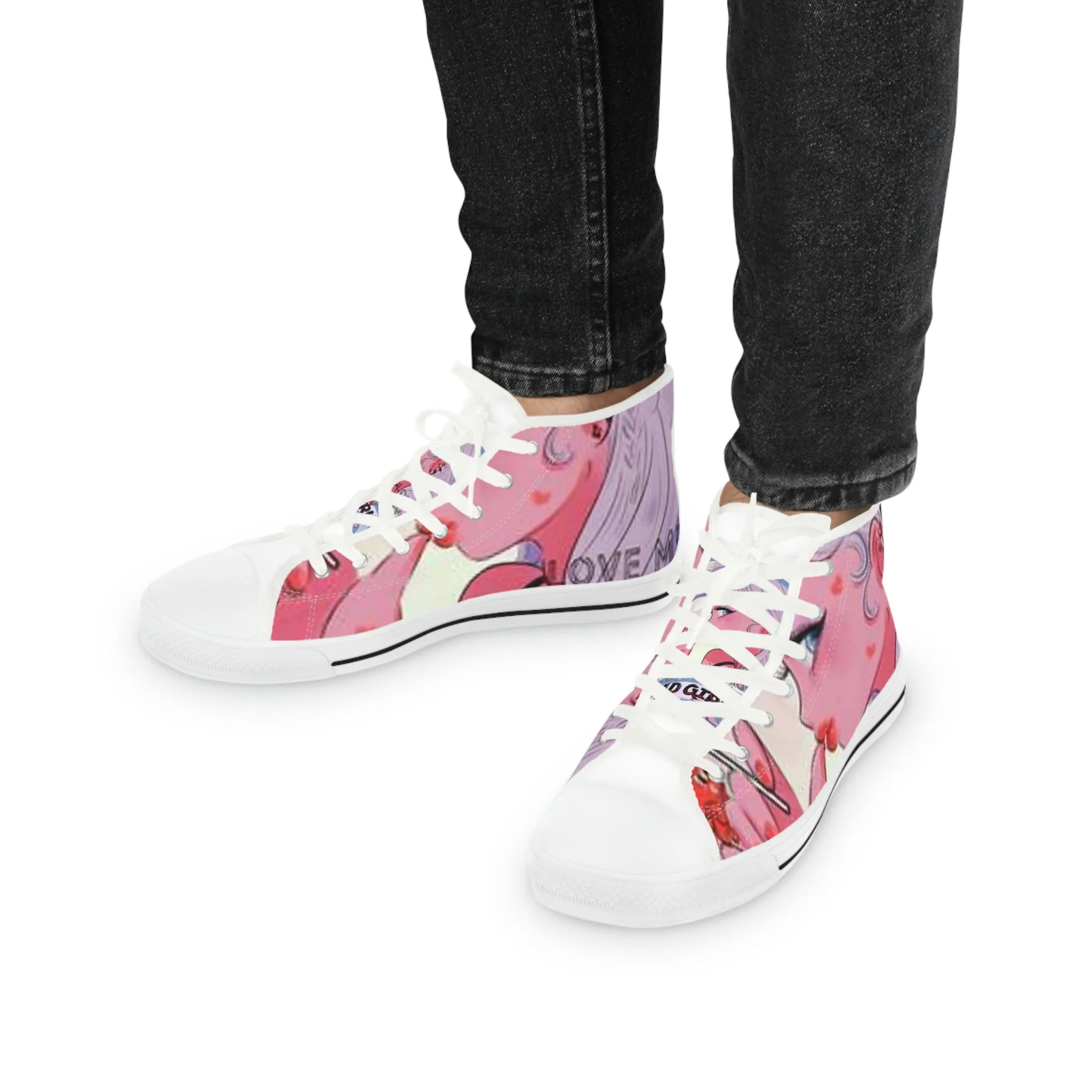 MyDreamMyTee Men's High Top Sneakers