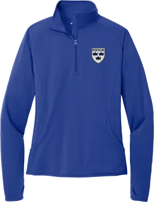 North Jersey Kings Ladies Sport-Wick Stretch 1/4-Zip Pullover