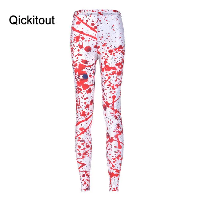 Qickitout Leggings 2016 Women AURORA SKYE HEX COLOUR Rainbow Cloud Black Green Muscle Mermaid Leggings Plus Size Drop SHIPPING