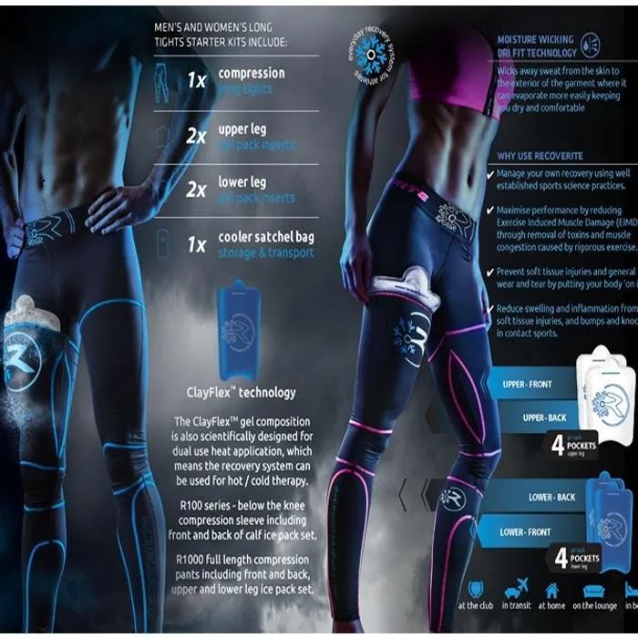 Recoverite R100 Womans Ice Compression Tights