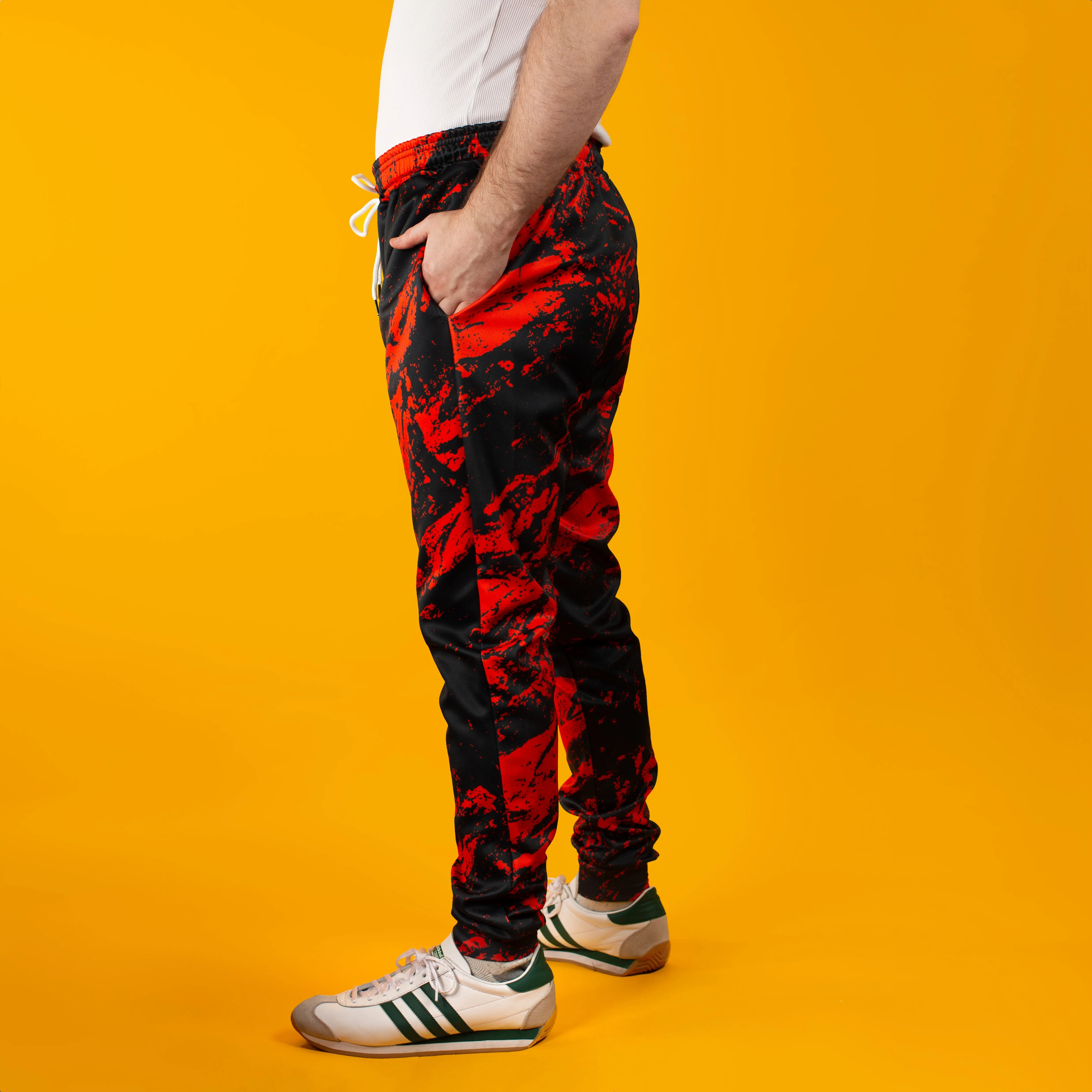 Red Marble Joggers