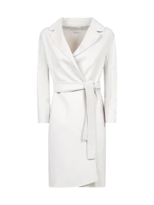 'S Max Mara Arona Belted Short Robe Coat