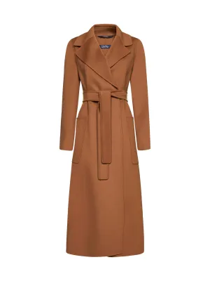 'S Max Mara Belted Long-Sleeved Coat