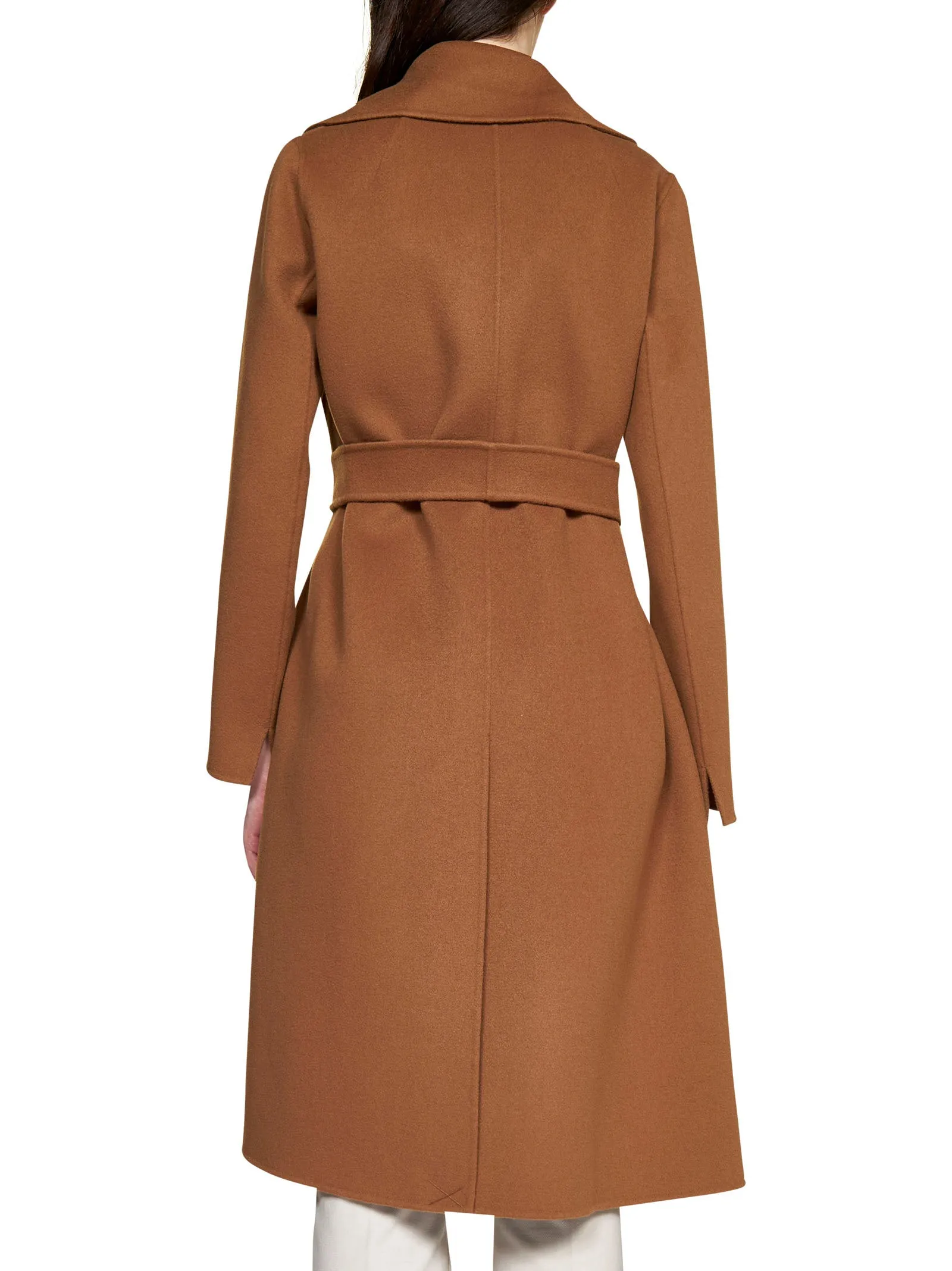 'S Max Mara Belted Long-Sleeved Coat