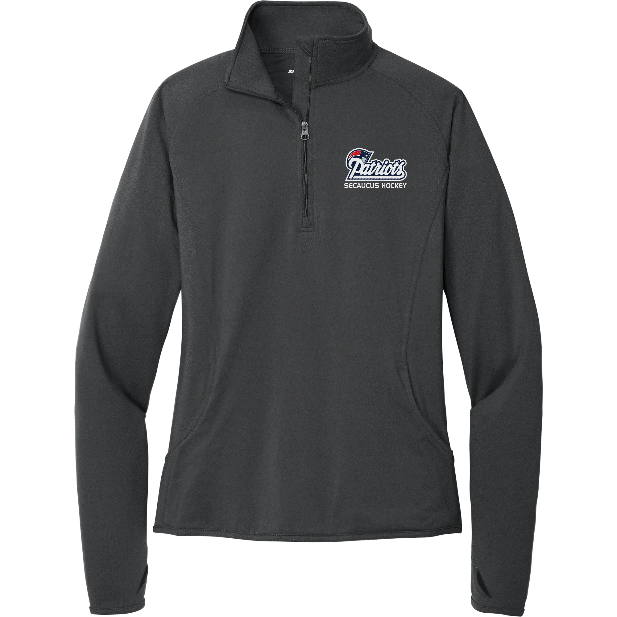 Secaucus Patriots Ladies Sport-Wick Stretch 1/4-Zip Pullover