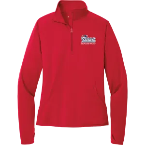 Secaucus Patriots Ladies Sport-Wick Stretch 1/4-Zip Pullover