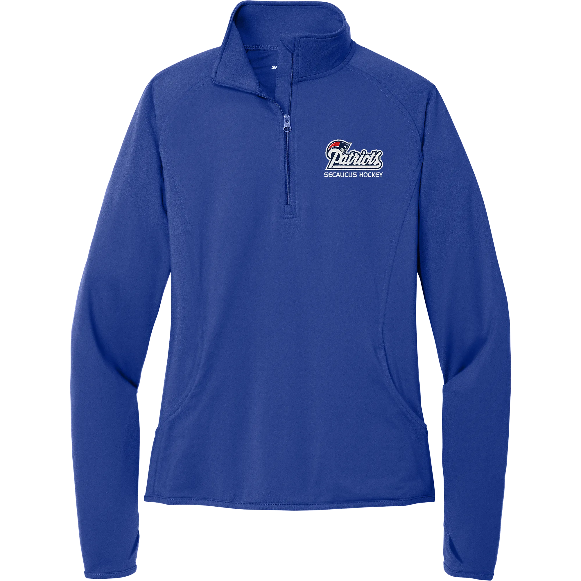 Secaucus Patriots Ladies Sport-Wick Stretch 1/4-Zip Pullover