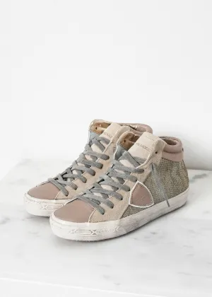 Sequin High Top Sneaker