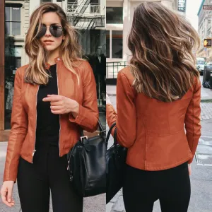 Slim Leather Jacket