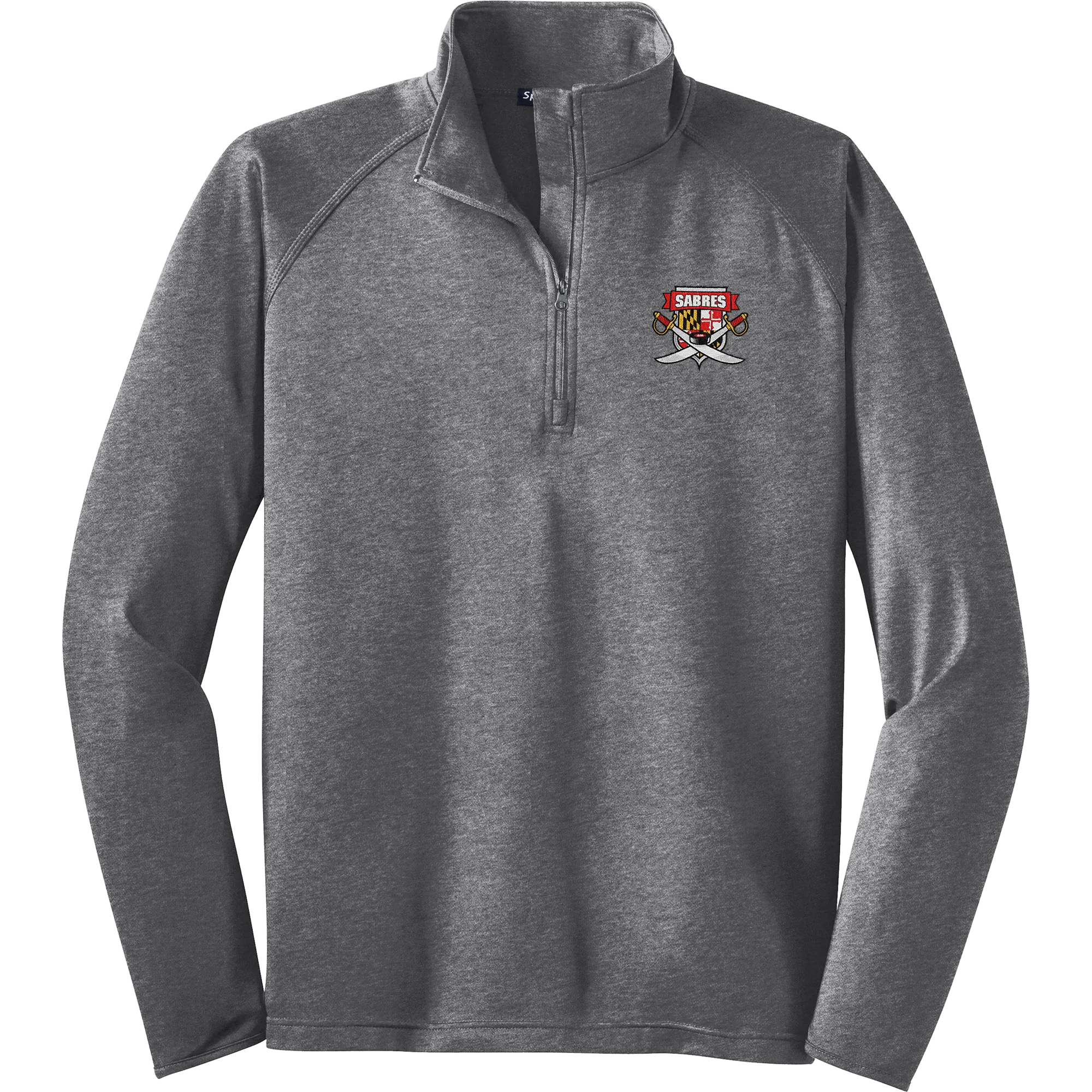 SOMD Sabres Sport-Wick Stretch 1/4-Zip Pullover