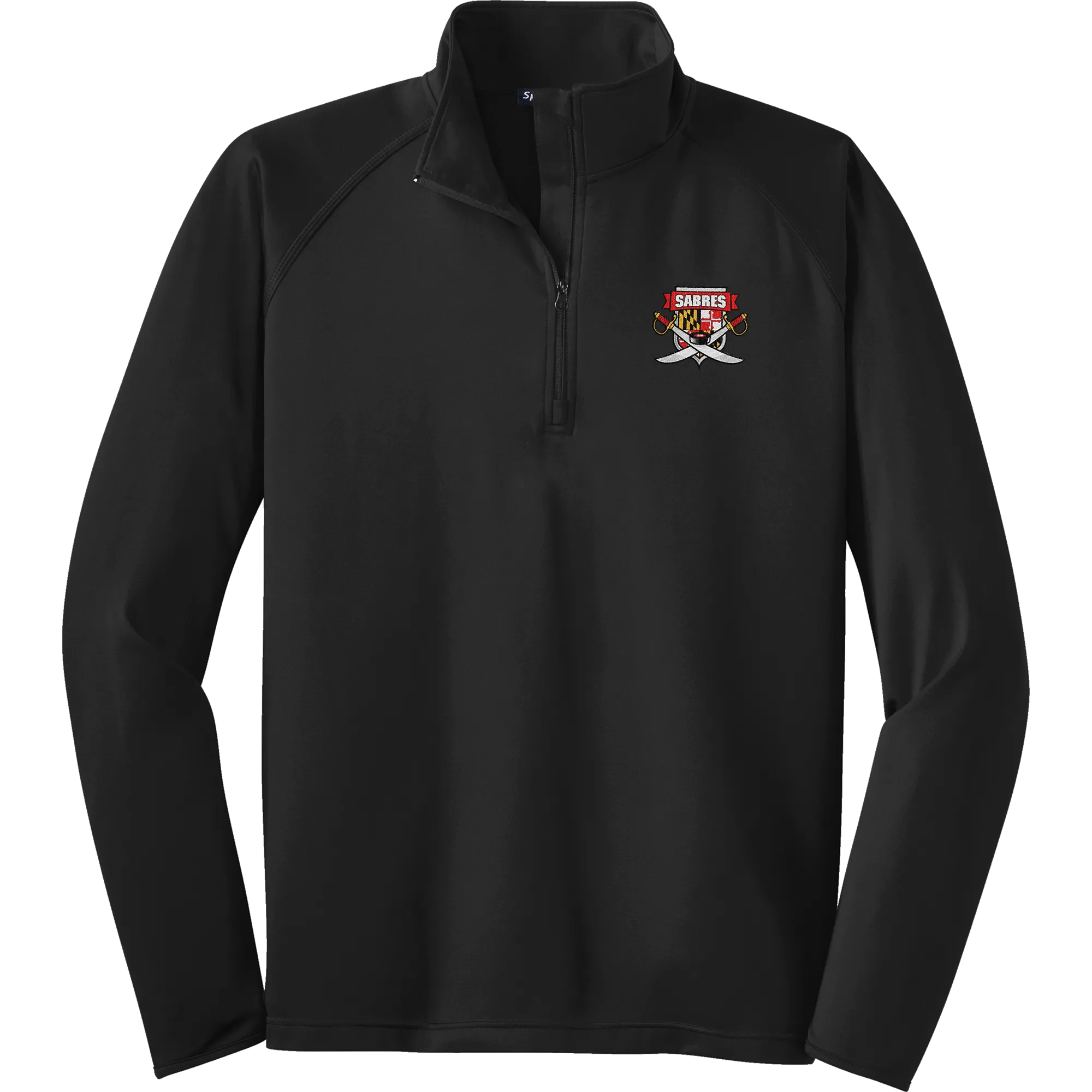 SOMD Sabres Sport-Wick Stretch 1/4-Zip Pullover