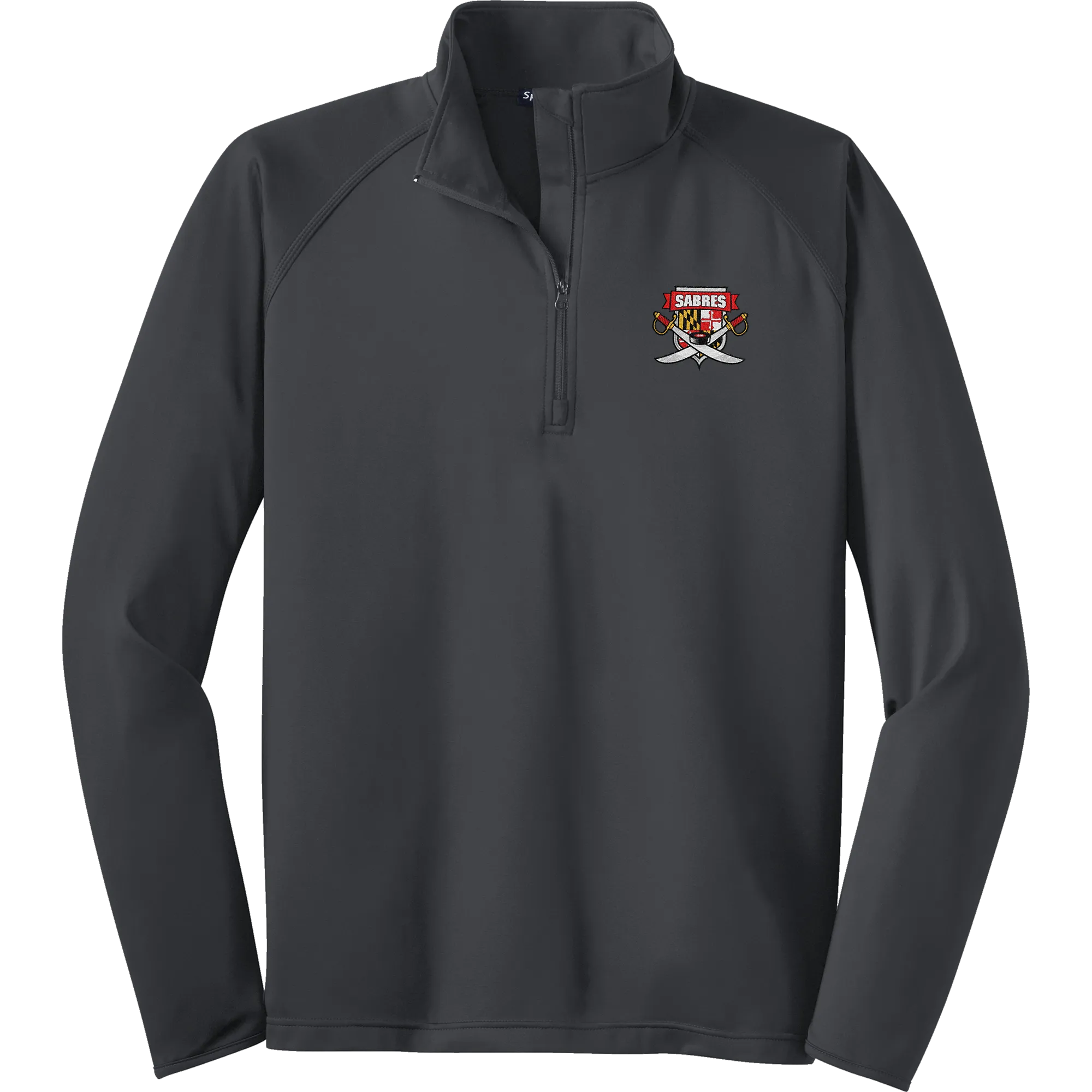 SOMD Sabres Sport-Wick Stretch 1/4-Zip Pullover