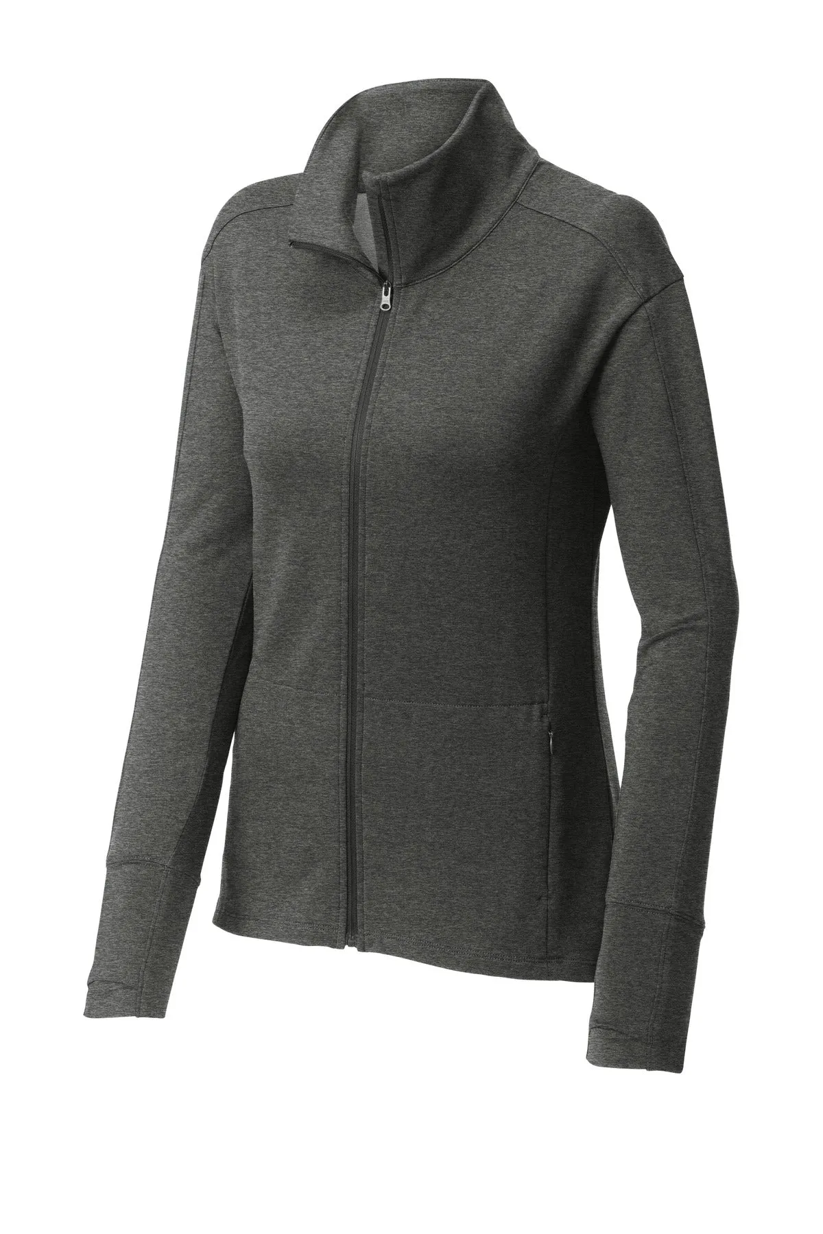 Sport-Tek Ladies Sport-Wick Flex Fleece Full-Zip. LST560