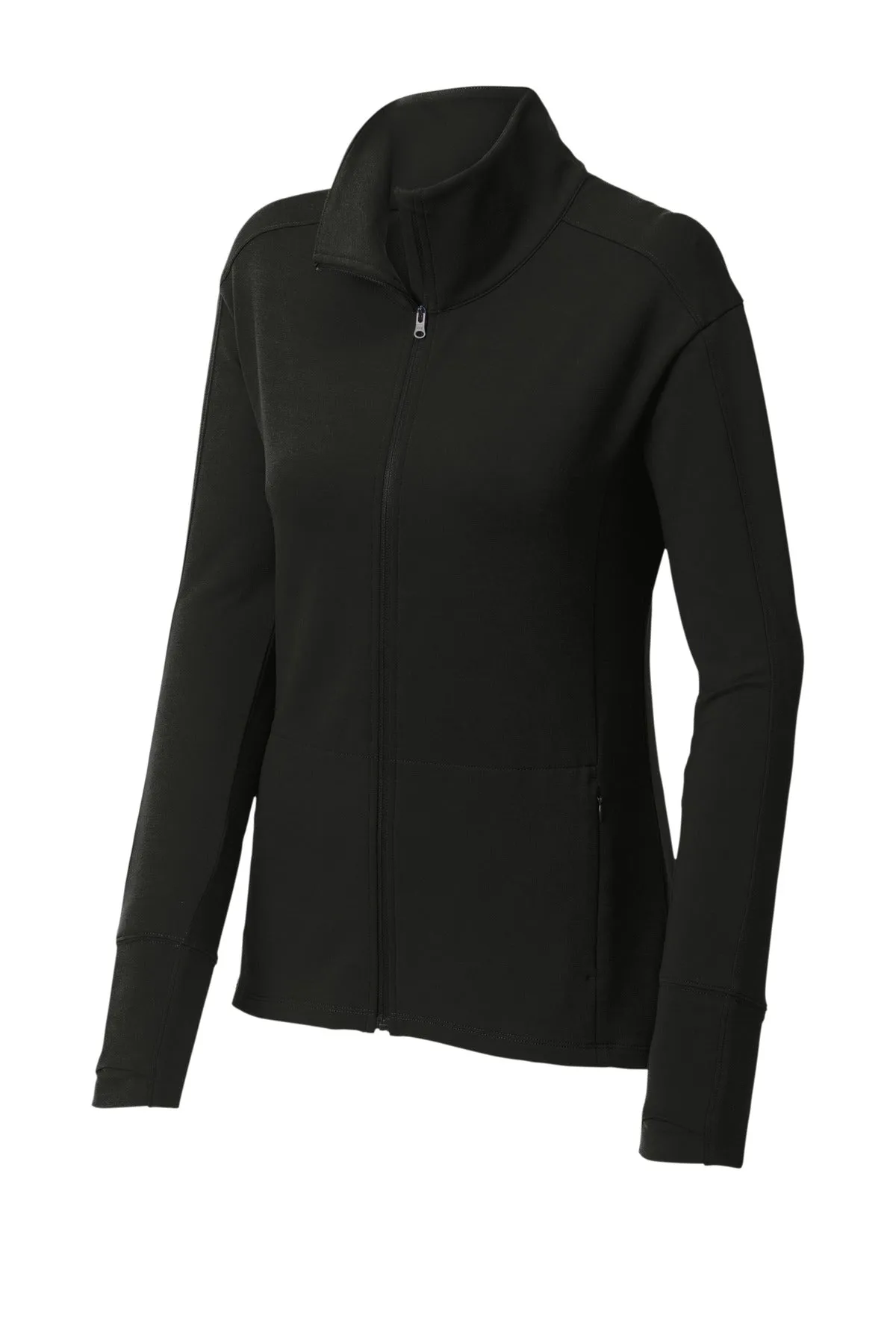 Sport-Tek Ladies Sport-Wick Flex Fleece Full-Zip. LST560