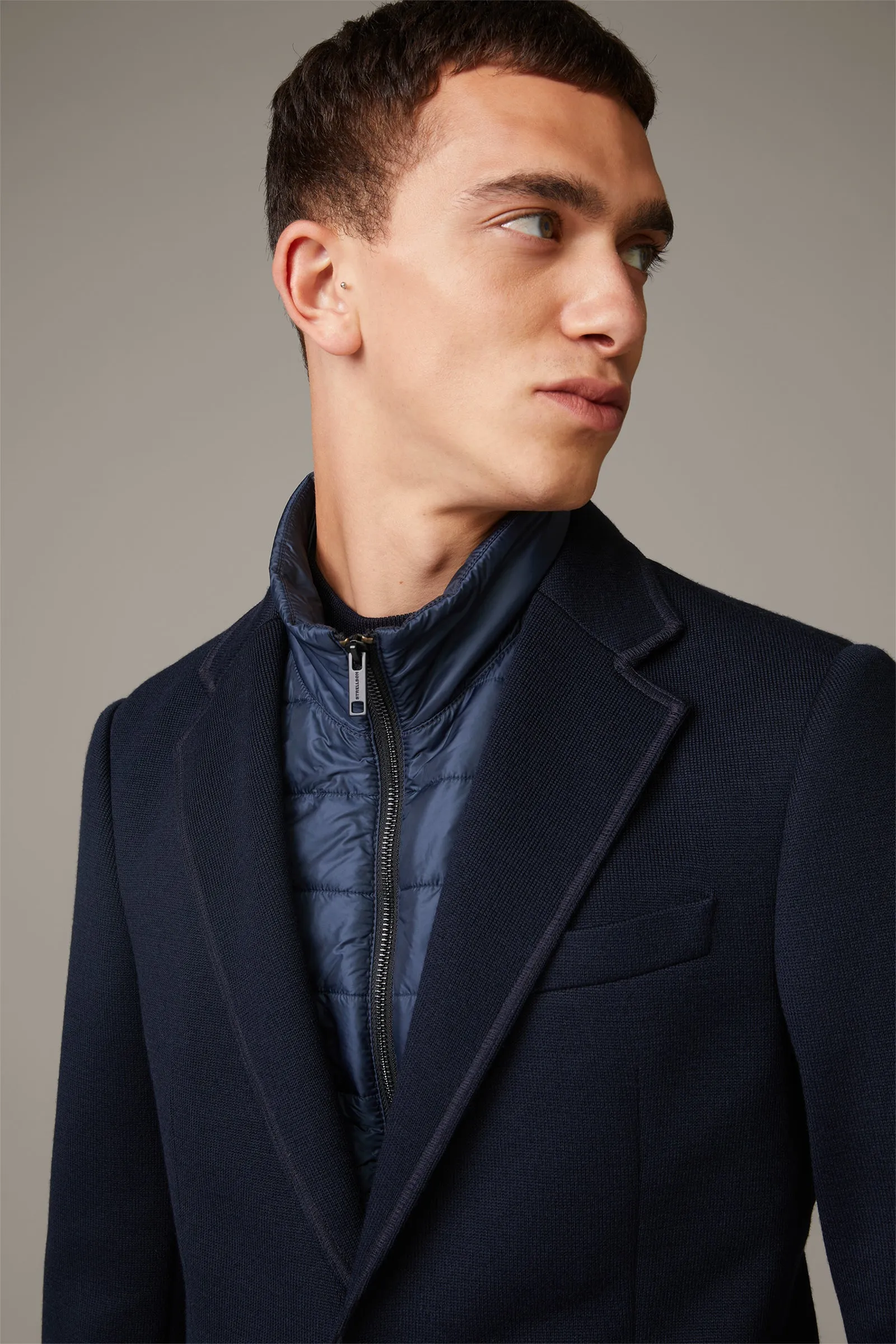 Strellson - Danjel Knitted Jacket, Dark Blue