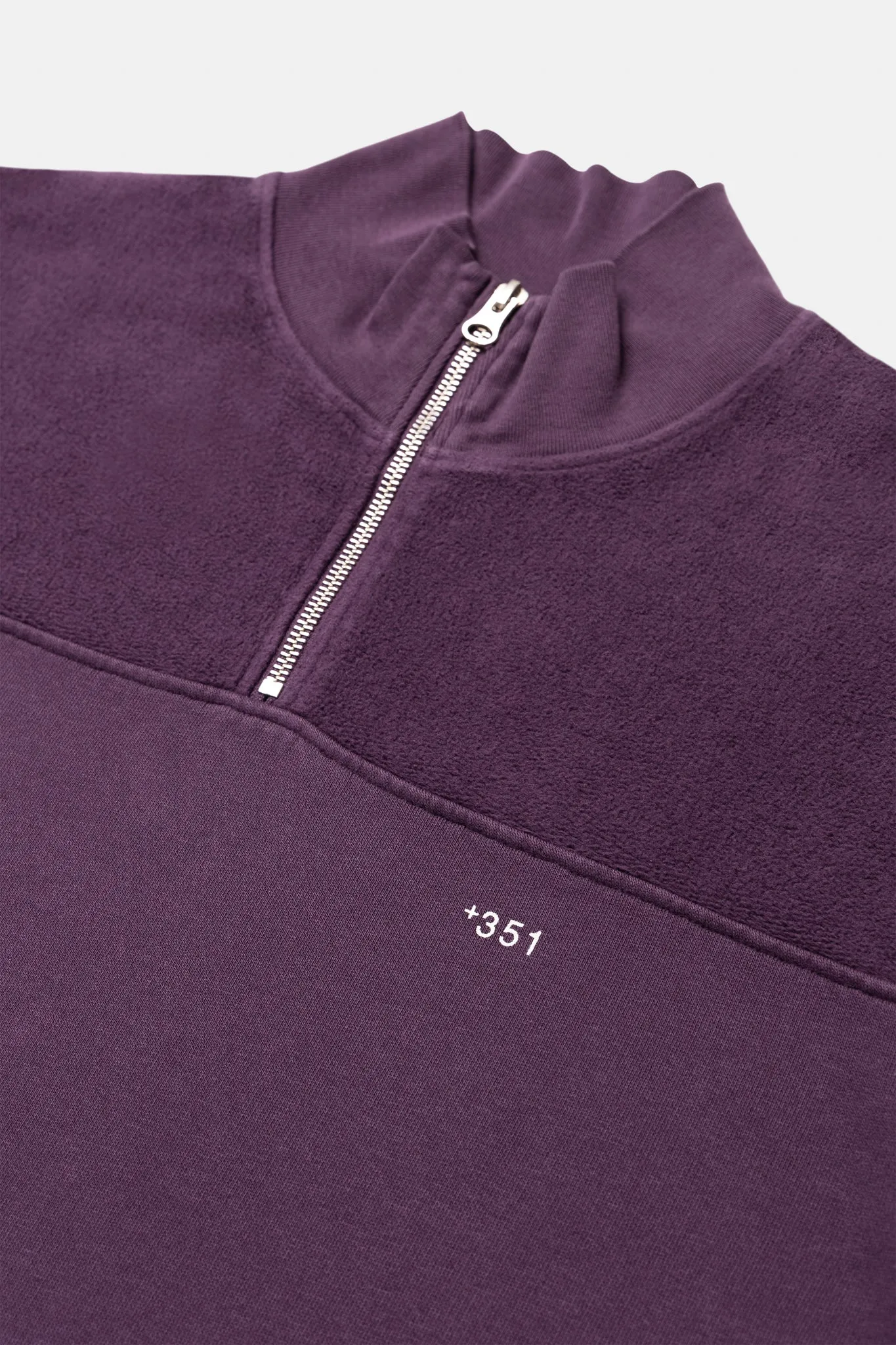 SWEATSHIRT ZIP LAVANDER