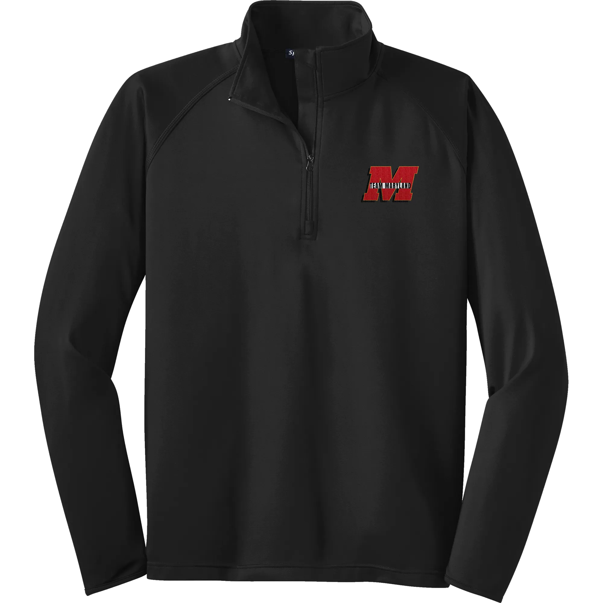 Team Maryland Sport-Wick Stretch 1/4-Zip Pullover