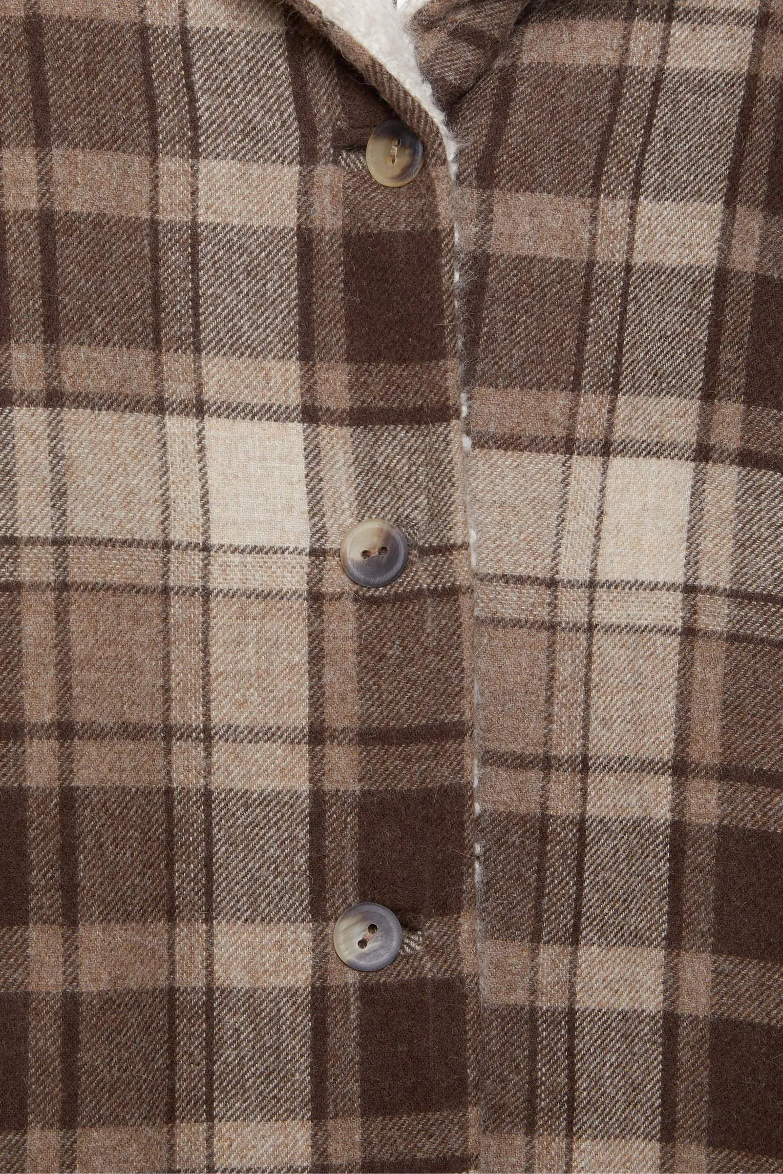 The Eleanor Coat | Walnut Plaid