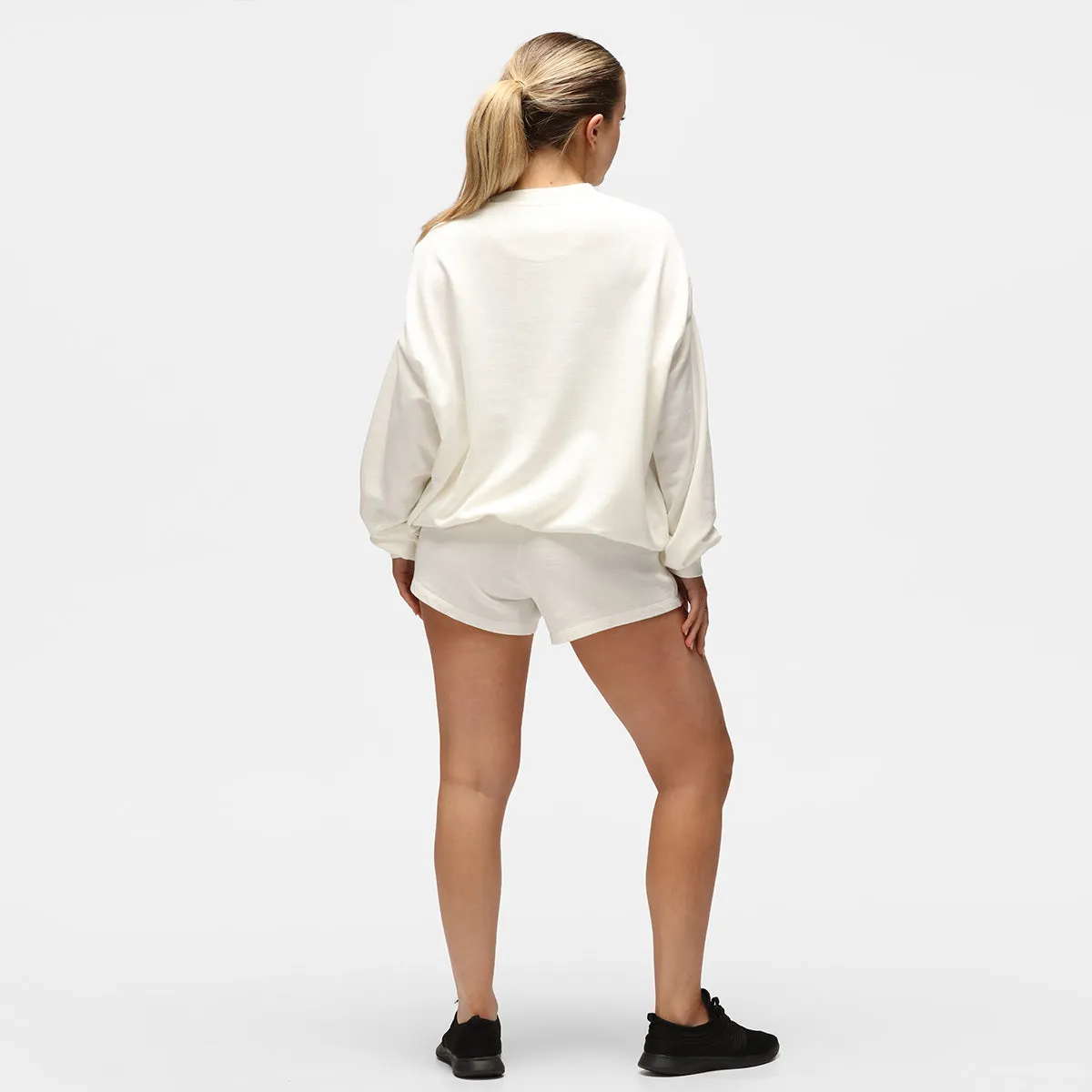 TKB Ivory Terry Oversized Sweatshirt