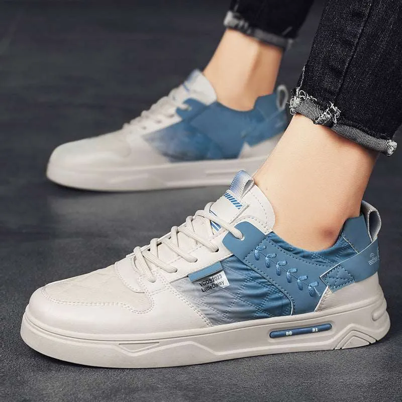 Women's Casual Gradient Color Fashion Skateboard Board Sneaker Shoes