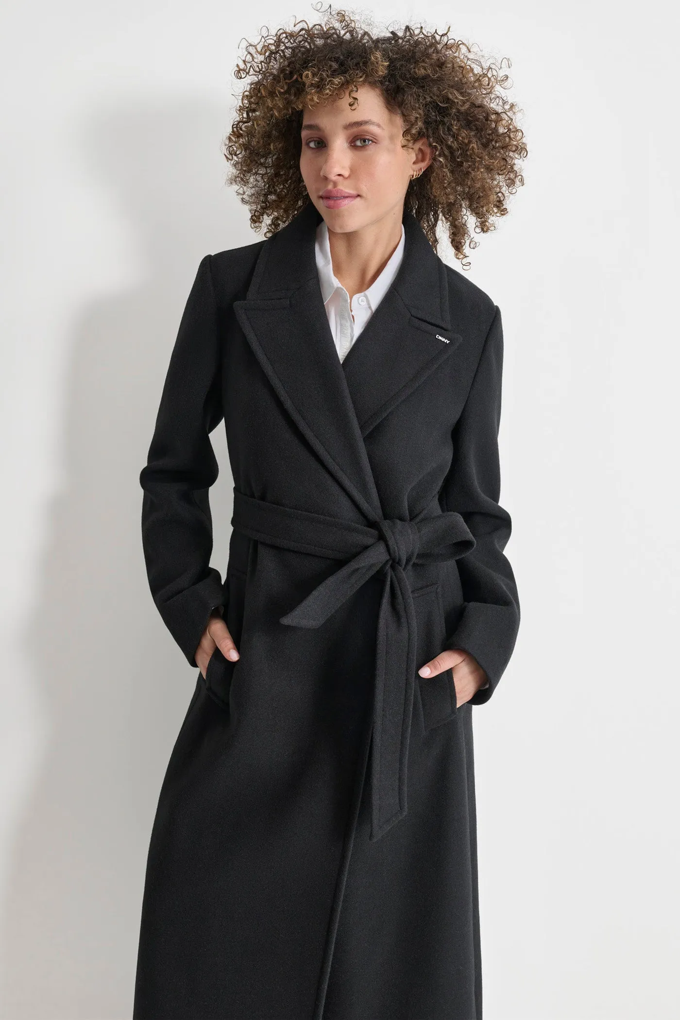 WOOL WRAP COAT