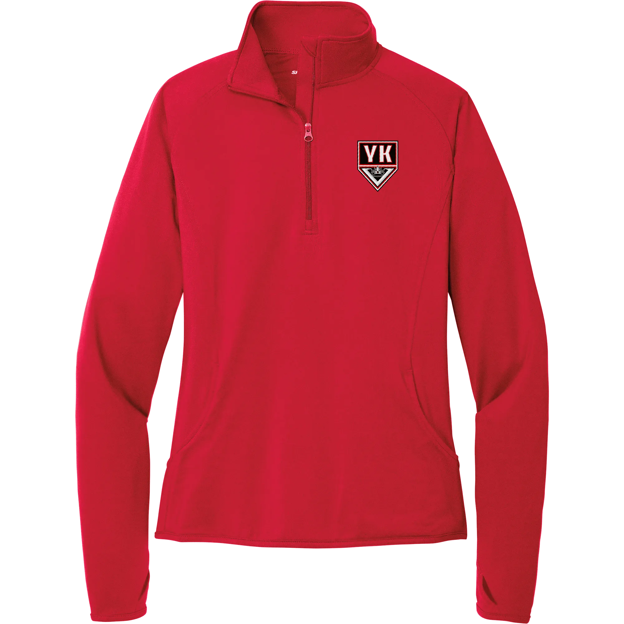 Young Kings Ladies Sport-Wick Stretch 1/4-Zip Pullover