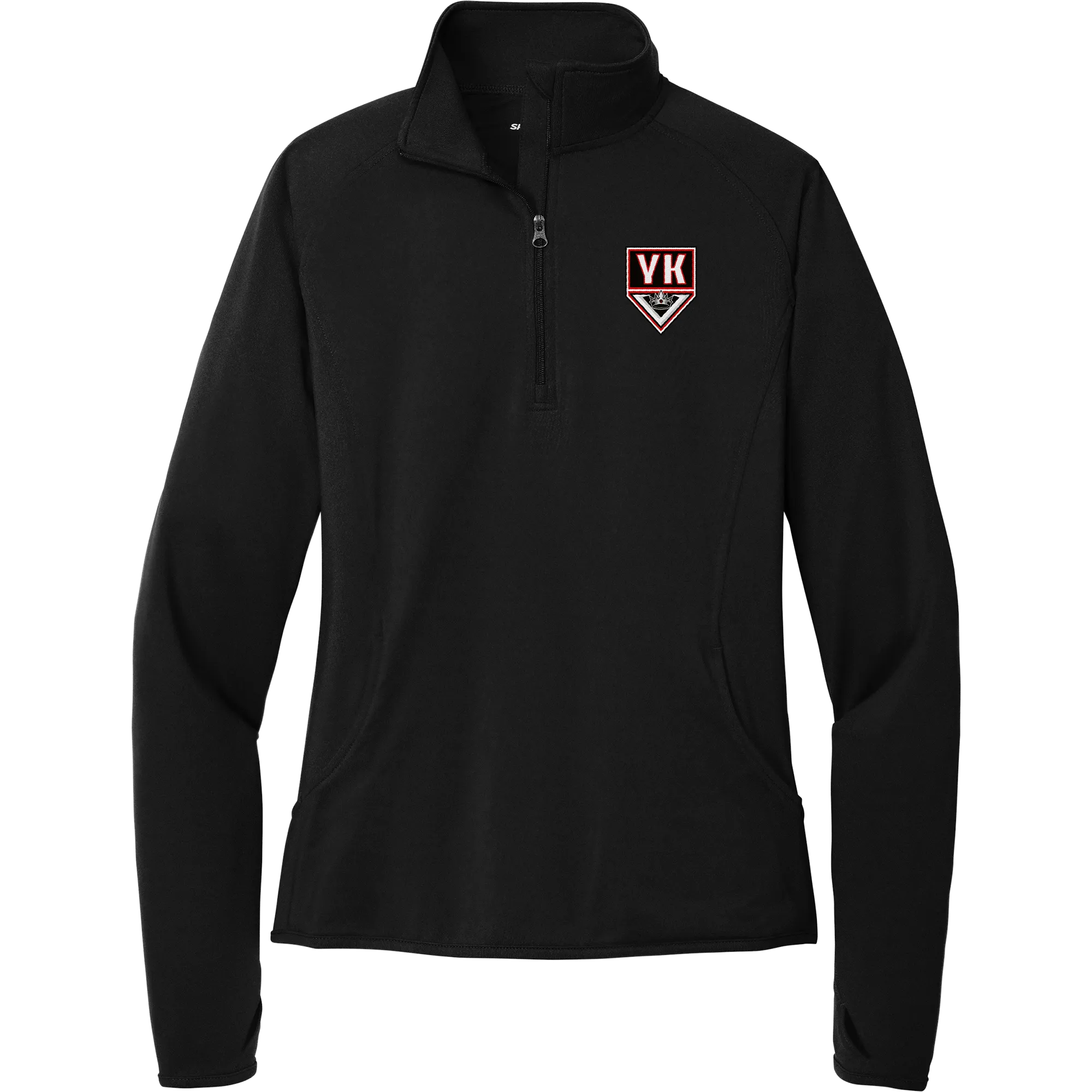 Young Kings Ladies Sport-Wick Stretch 1/4-Zip Pullover